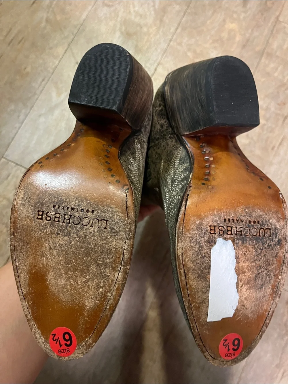 Lucchese women ankle